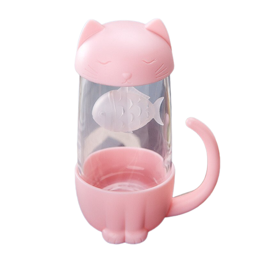 Bouteille en verre avec infuseur