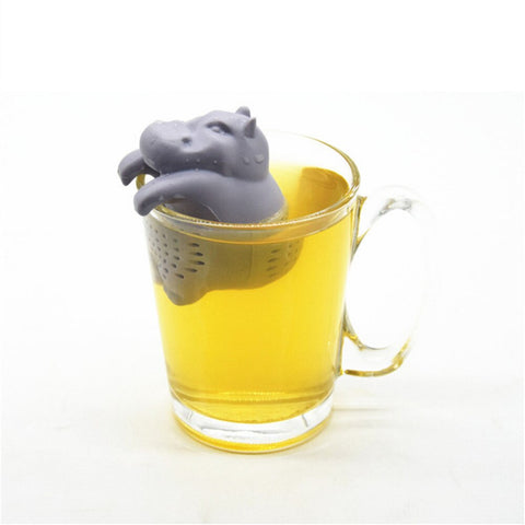 Infuseur de Thé, infuseur thé drole, infuseur à thé Original, Infuseur à  thé à feuilles mobiles, Infuseur à Thé Boule à Thé en Silicone Filtre à Thé